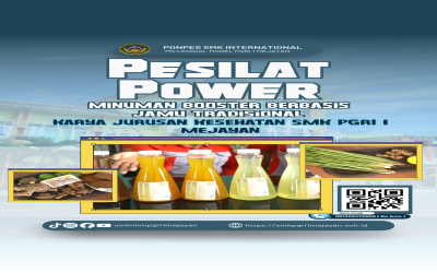Pesilat Power-minuman booster berbasis jamu tradisional Karya Siswa SMKS PGRI 1 Mejayan Jurusan Kesehatan